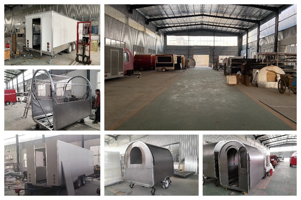 food trailer production in our factory